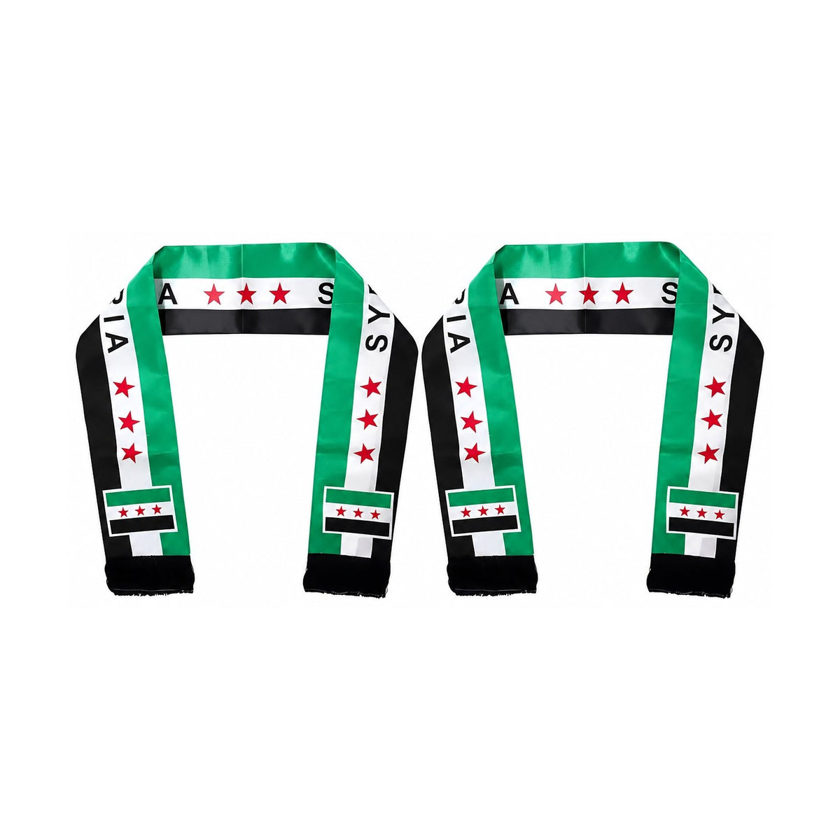 Syria Flag Scarf – 2