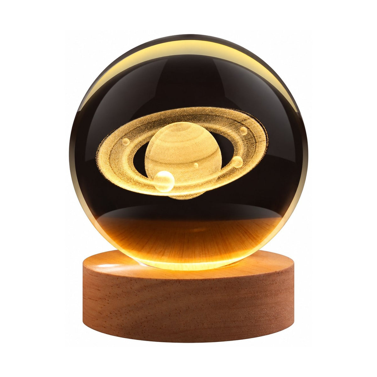 Crystal Globe Light – Saturn