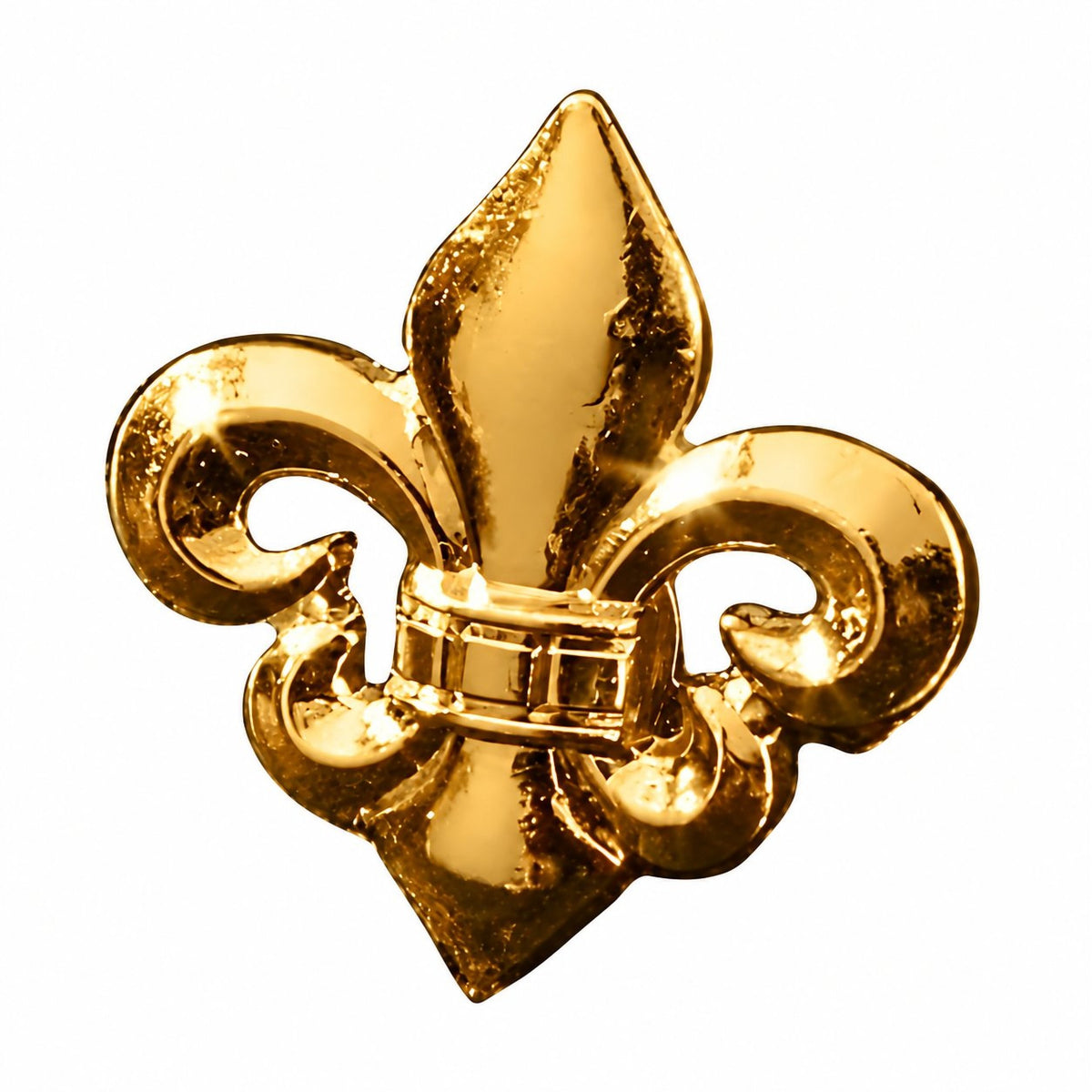 Fleur-de-Lis Lapel Pin – Golden