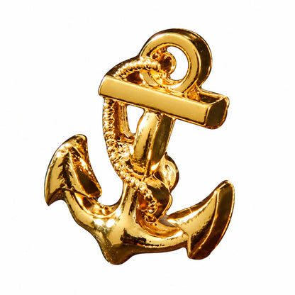 Anchor Lapel Pin – Gold