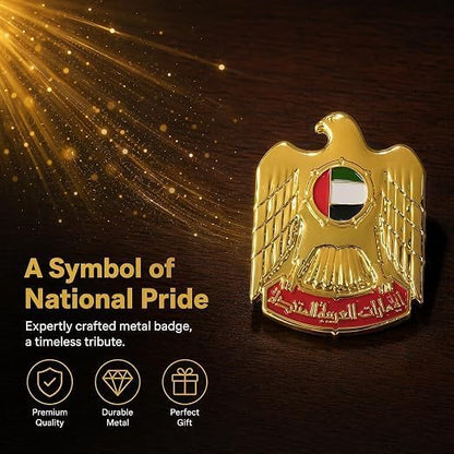 UAE Eagle Pin – additional product view 3