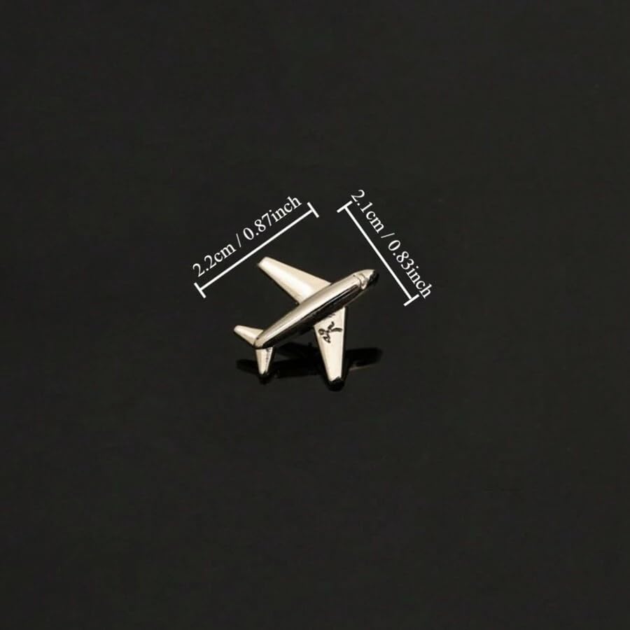 Airplane Lapel Pin – additional product view 2
