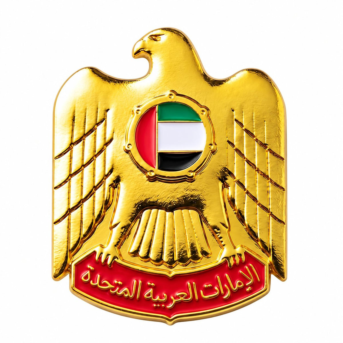 UAE Eagle Pin – Gold