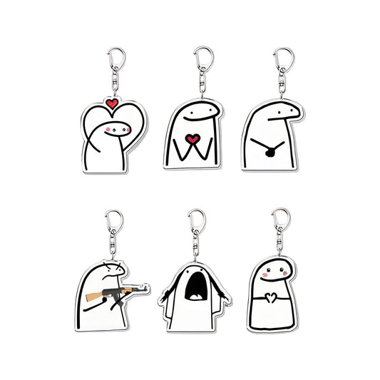 Character Keychain Set – main product view