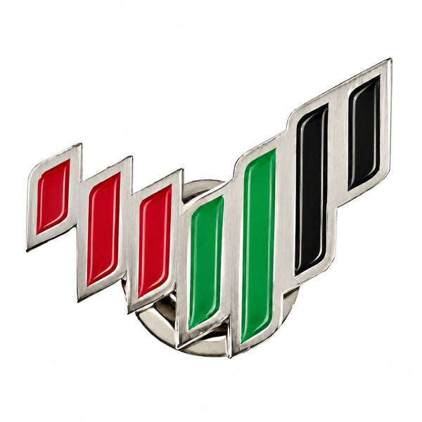 UAE Flag Magnetic Pin – Silver