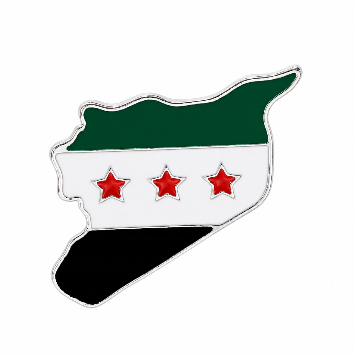 Syria Map Lapel Pin – main product view