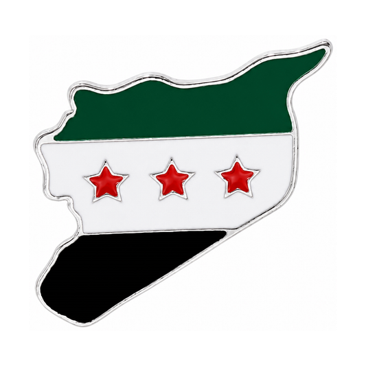 Syria Map Lapel Pin – main product view
