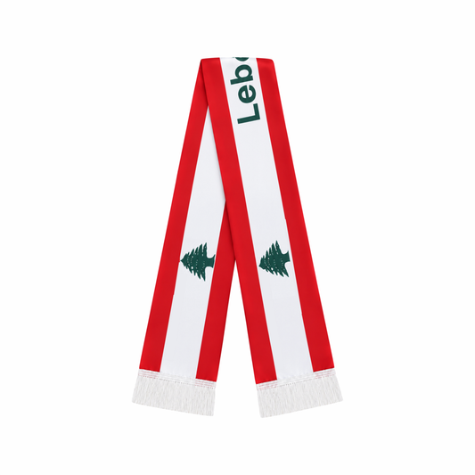 Lebanon Flag Scarf – main product view