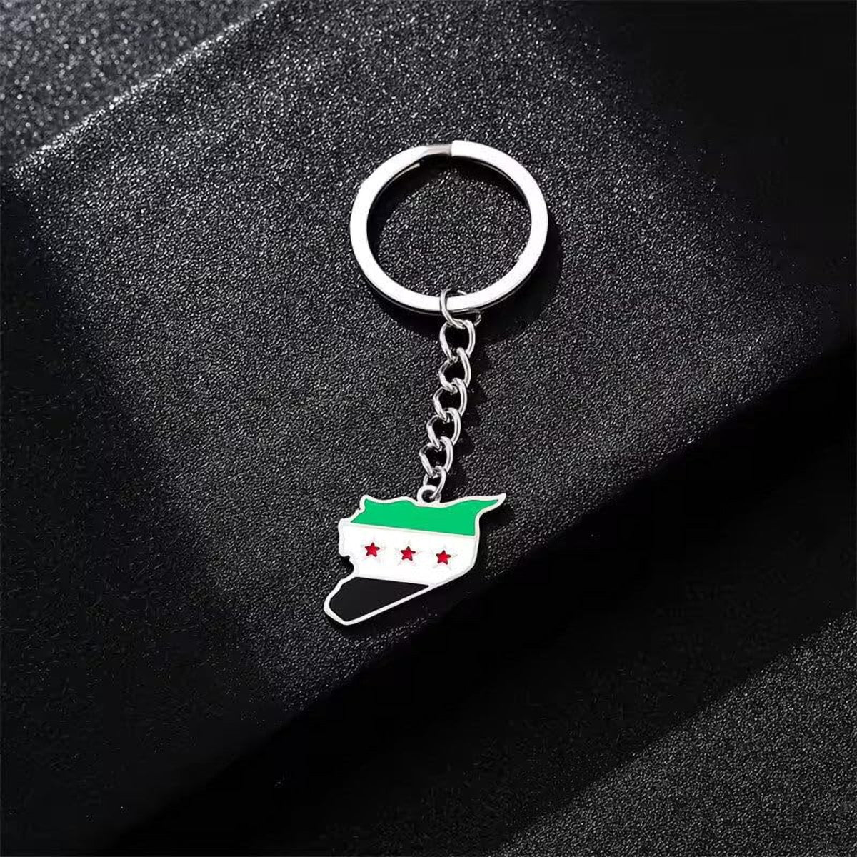 Syria Map Keychain – additional product view 1