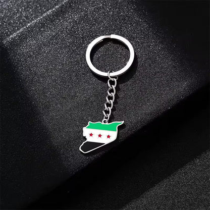 Syria Map Keychain – additional product view 1