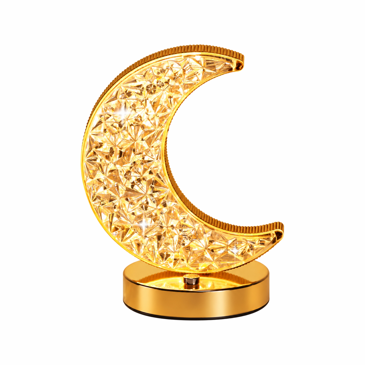 Crystal Crescent Lamp – main product view