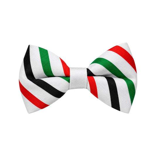 UAE Striped Hair Bow – main product view