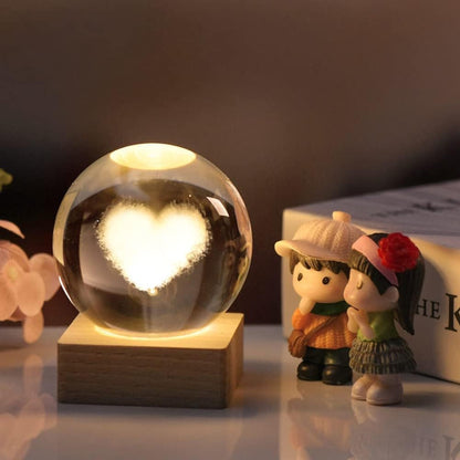 Crystal Globe Light – additional product view 1